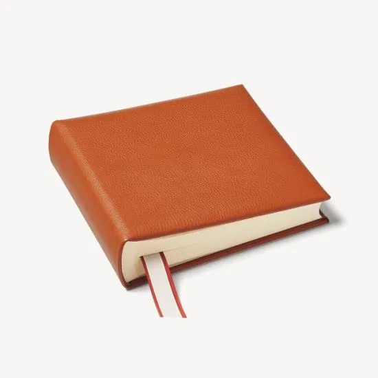 8inch Leather Photo Album Marmalade Pebble Women Aspinal Of London Albums