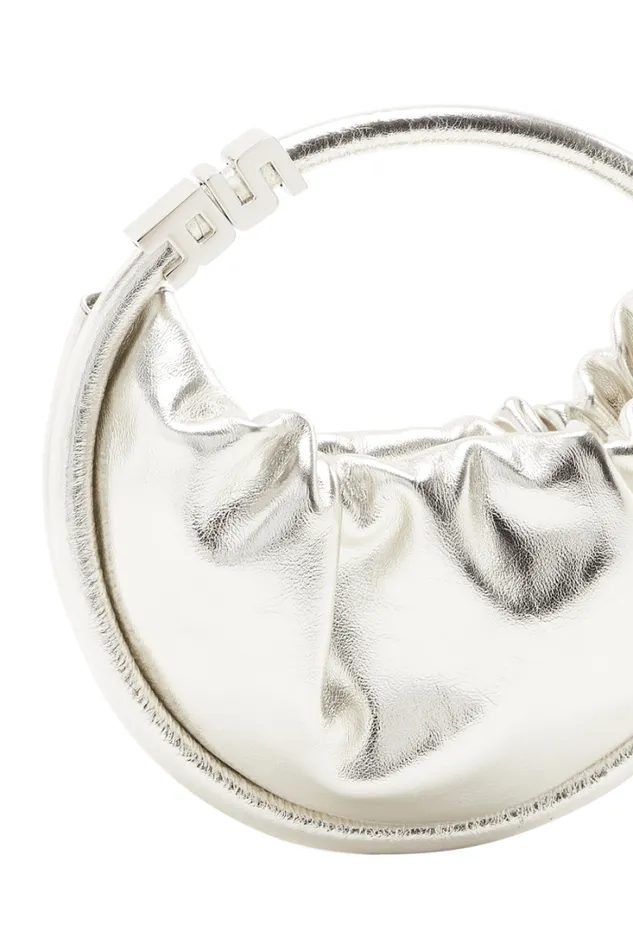 Accessories Le Domino Sonia Rykiel Domino Bag In Metallic Leather
