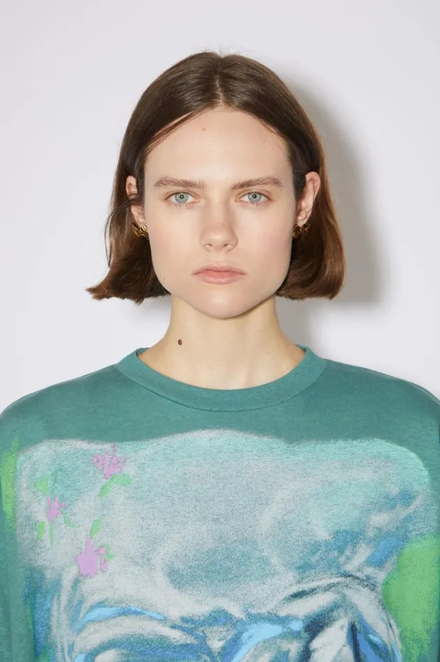 Acne Studios Bow Earrings Antique Gold Men Jewellery