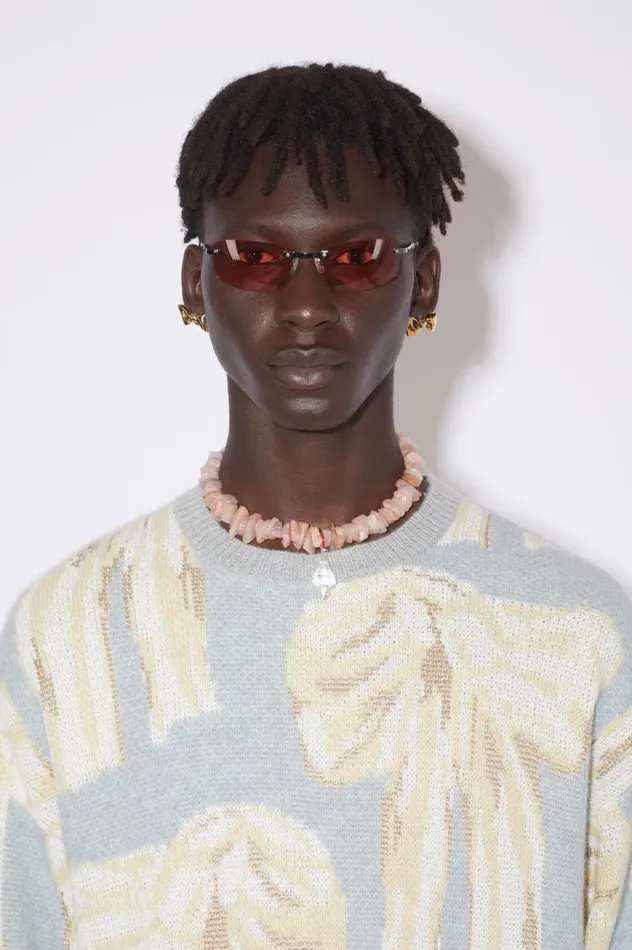 Acne Studios Bow Earrings Antique Gold Men Jewellery