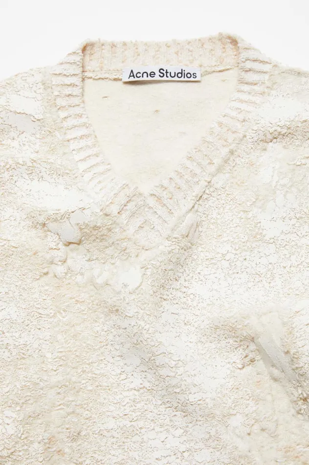 Acne Studios Knit Dress Off White Women Dresses