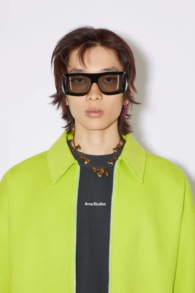 Acne Studios Multi Bow Necklace Antique Gold Women Jewellery