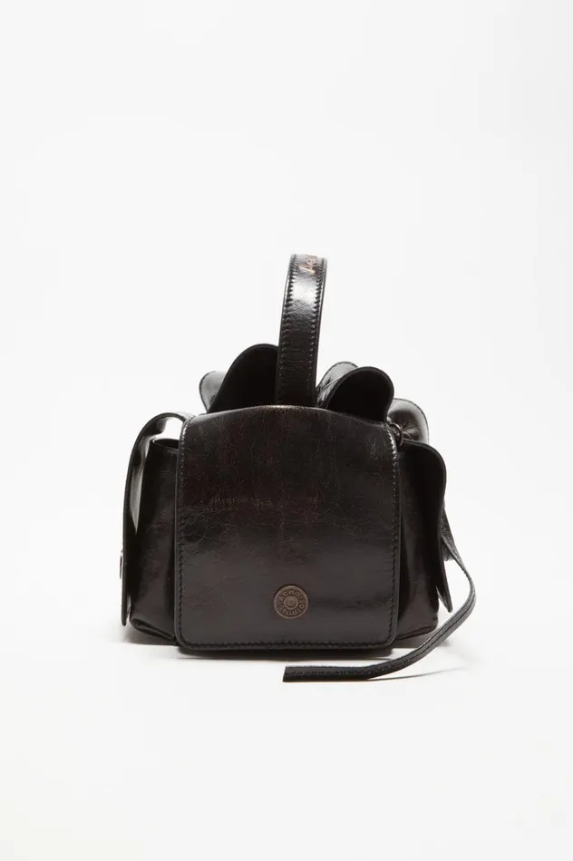 Acne Studios Multipocket Mini Bag Dark Brown Men Bags