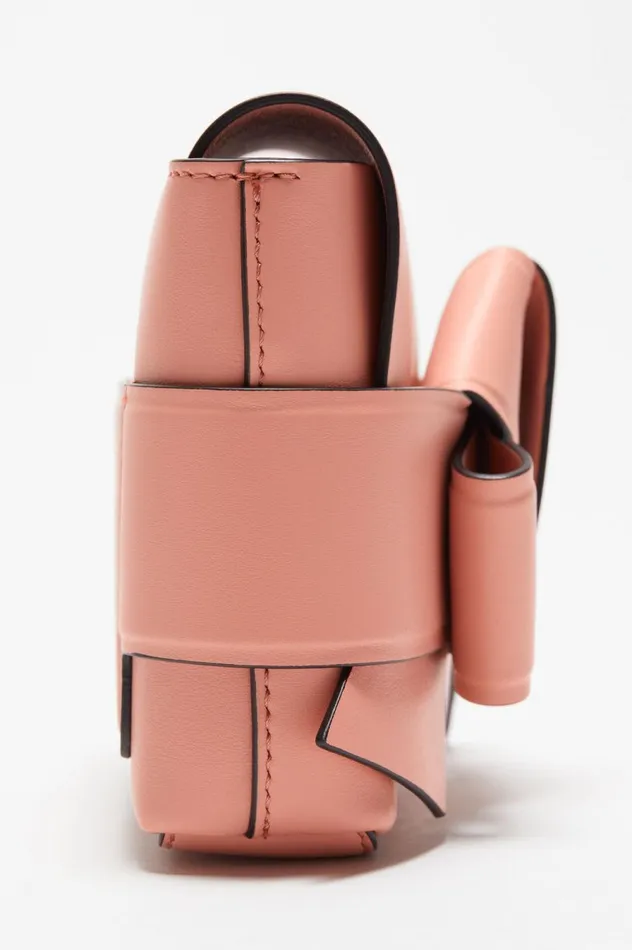 Acne Studios Musubi Mini Crossbody Bag Salmon Pink Men Bags