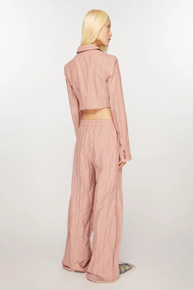 Acne Studios Regular Fit Suit Jacket Old Pink Women Suit Jackets