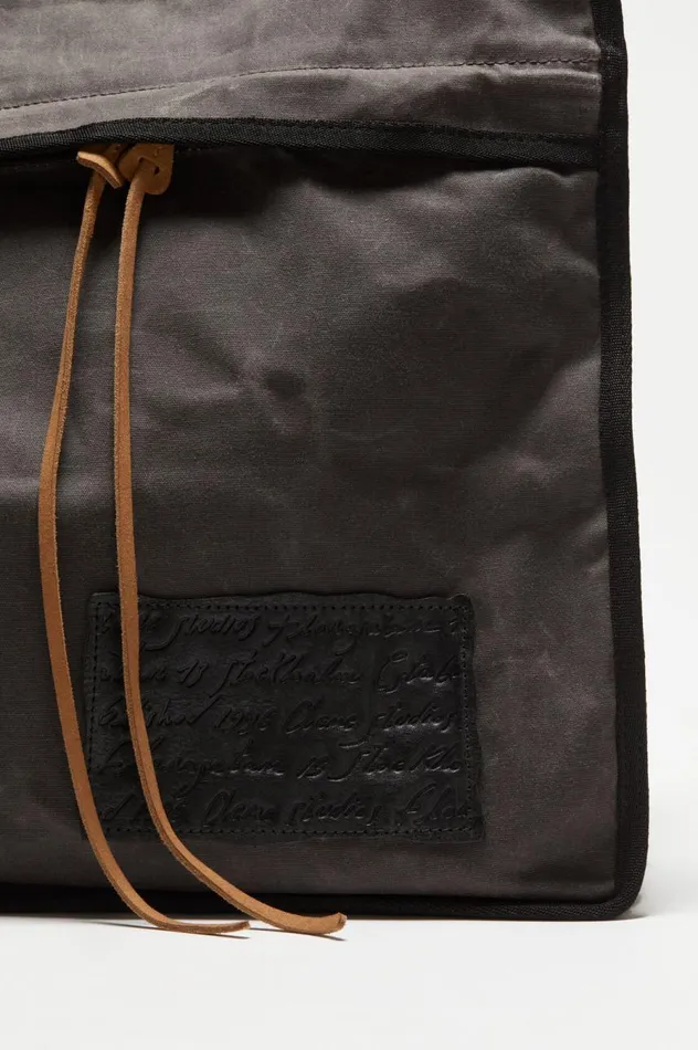 Acne Studios Tote Bag Greyblack Men Bags