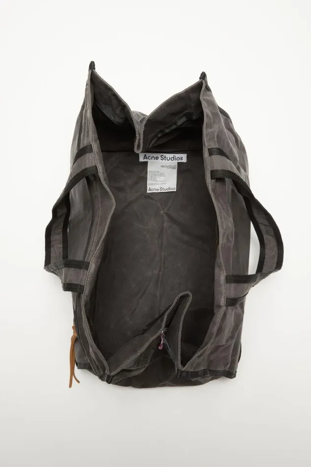 Acne Studios Tote Bag Greyblack Men Bags