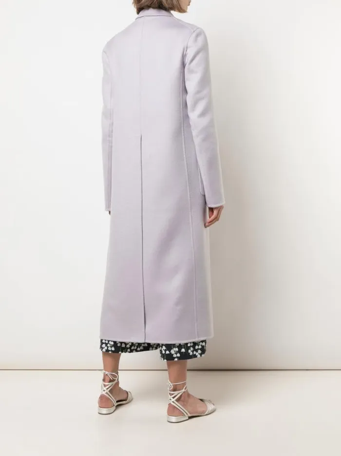 Adam Lippes Jackets and Coats Menwear Coat In Zibelline Cashmere Lilac 8211 Women