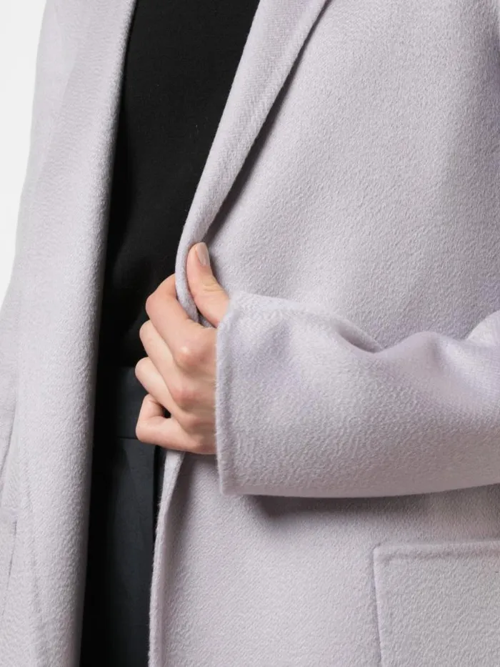Adam Lippes Jackets and Coats Menwear Coat In Zibelline Cashmere Lilac 8211 Women
