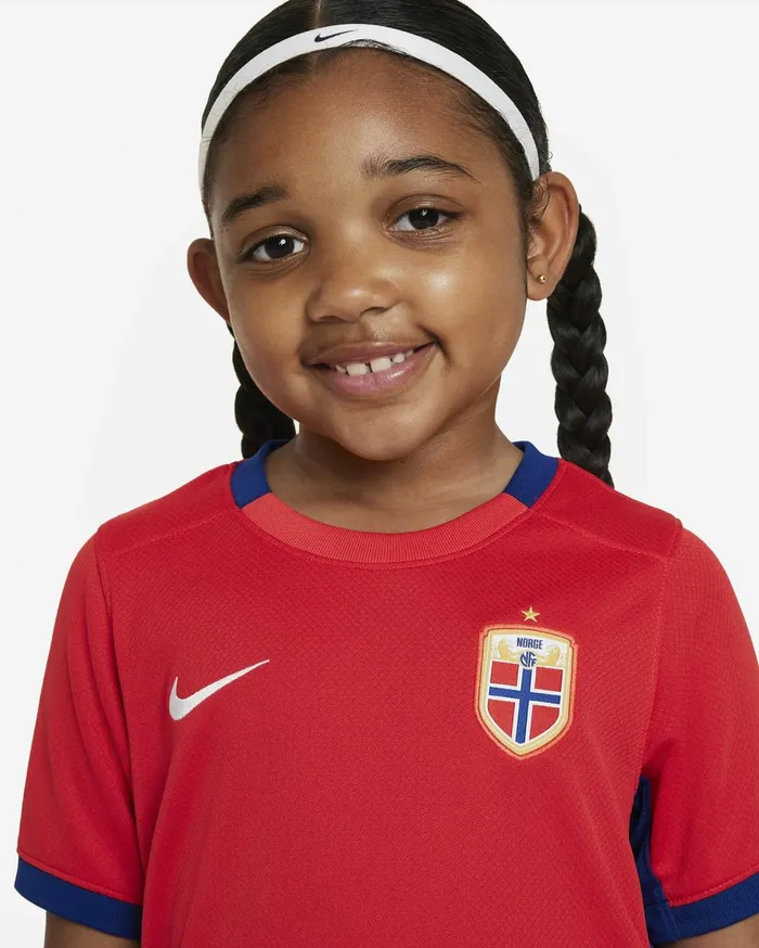 All Accessories And Equipment Kids Nike Norway 2023 Stadium Home Global Redglobal Bluewhite