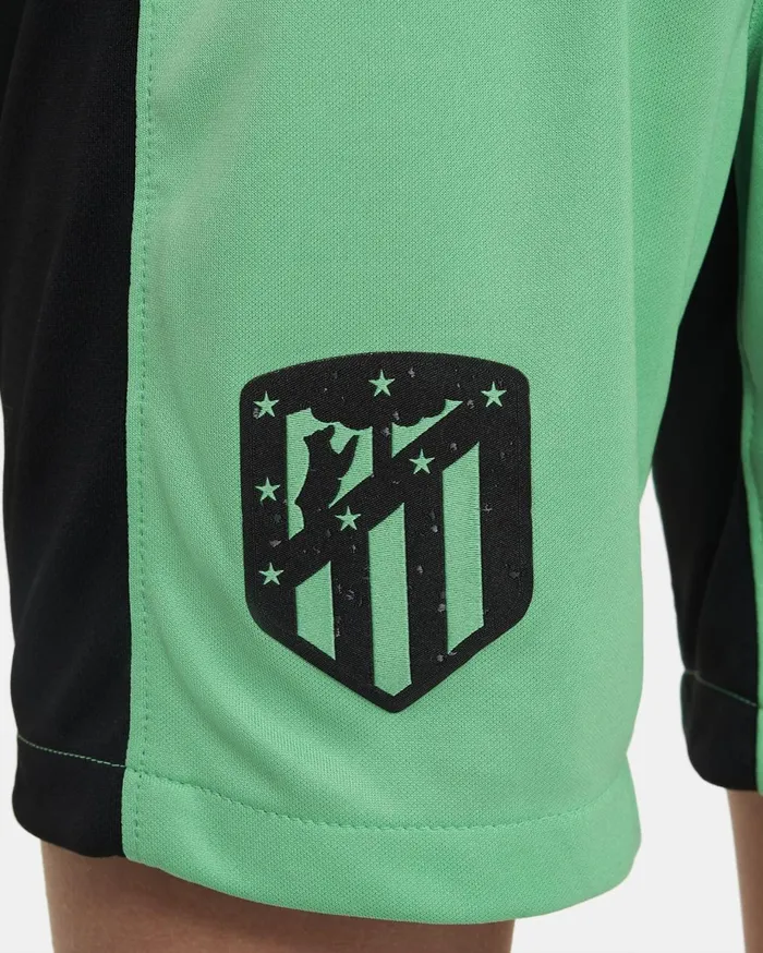 All Clothing Kids Nike Atltico Madrid 202324 Stadium Third Spring Greenblackblack