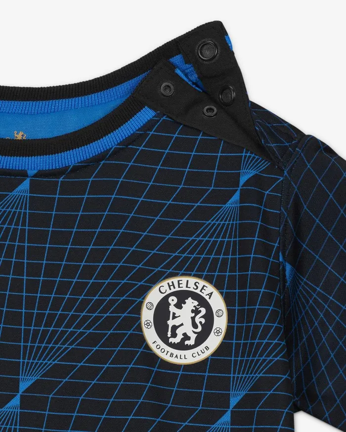 All Clothing Kids Nike Chelsea FC 202324 Away Soarclub Goldwhite