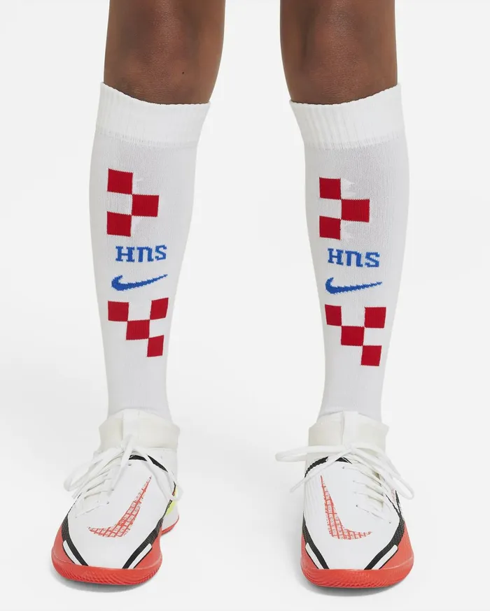 All Clothing Kids Nike Croatia 202223 Home Whitebattle Blue