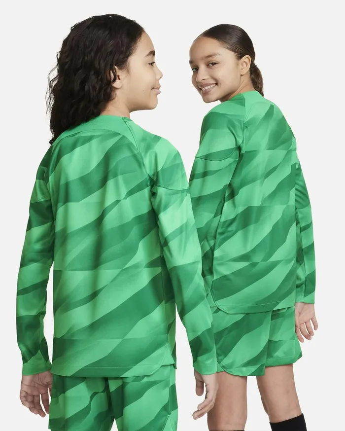 All Clothing Kids Nike Paris SaintGermain 202324 Stadium Goalkeeper Stadium Greenstadium Greenmalachitewhite