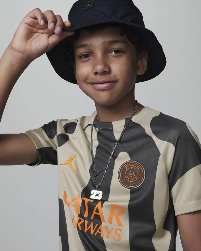 All Clothing Kids Nike Paris SaintGermain Academy Pro Third Stonestoneiron Greymagma Orange