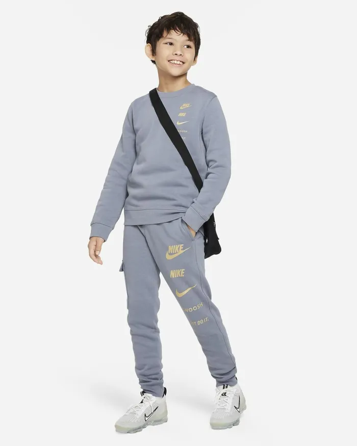 All Clothing Kids Nike Sportswear Cool Grey