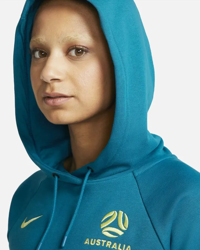 All Clothing Women Nike Australia Essential Green Abysslight Citron