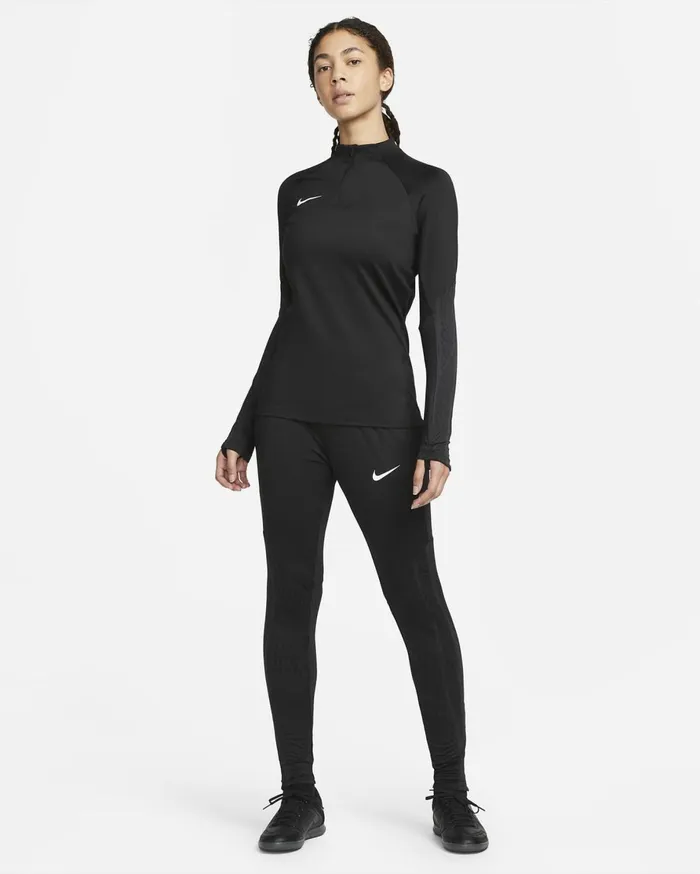 All Clothing Women Nike DriFIT Strike Blackanthracitewhite