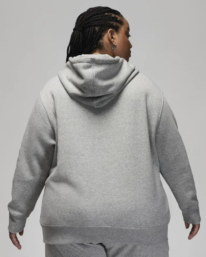 All Clothing Women Nike Jordan Brooklyn Fleece Dark Grey Heatherwhite