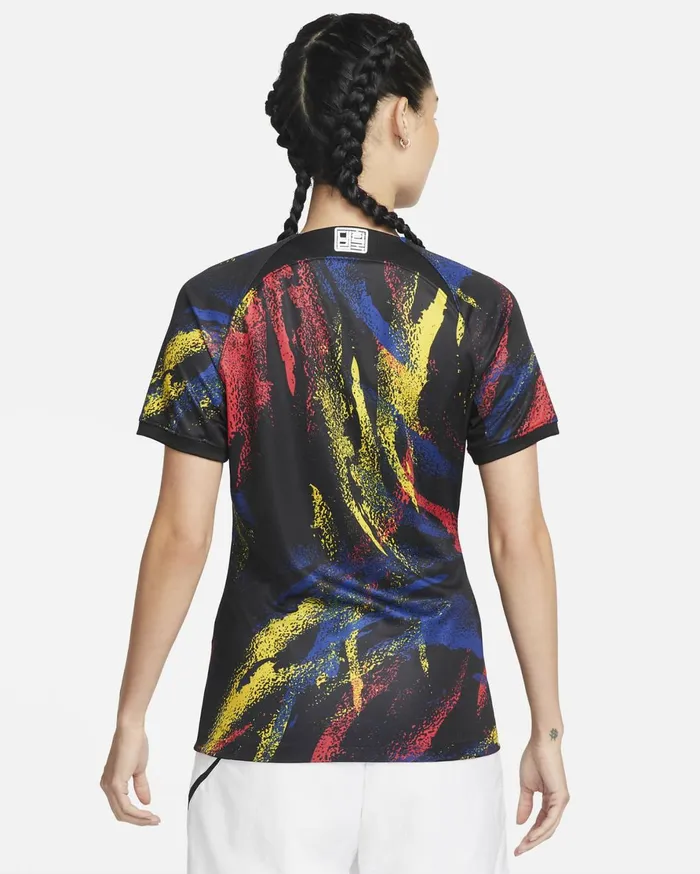 All Clothing Women Nike Korea 202223 Stadium Away Blackwhite