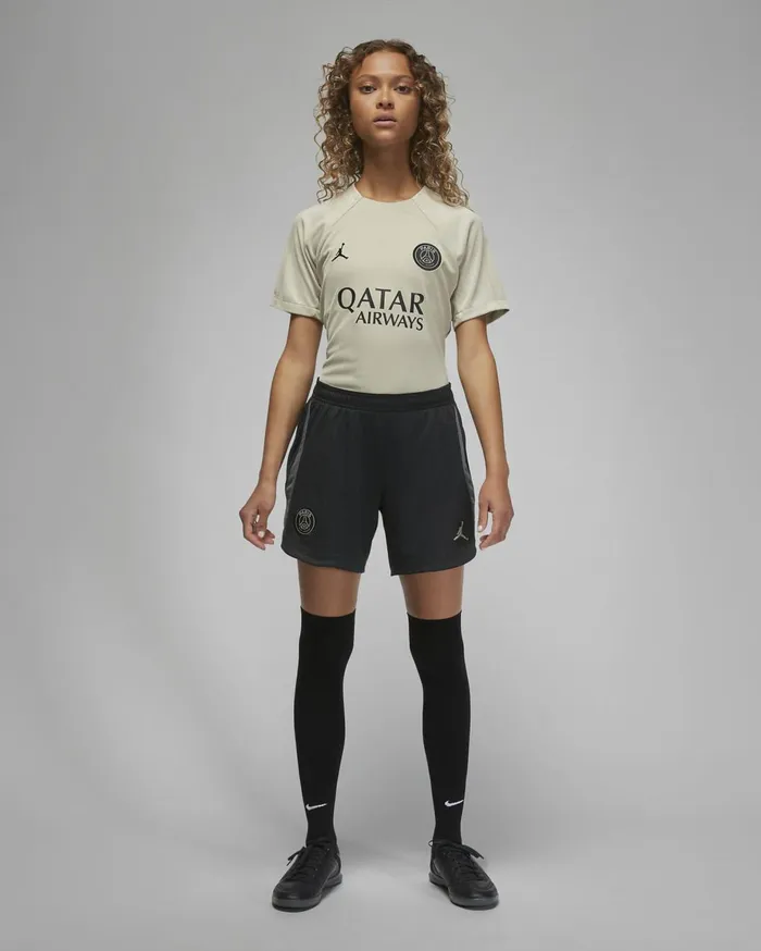 All Clothing Women Nike Paris SaintGermain Strike Third Blackiron Greystone