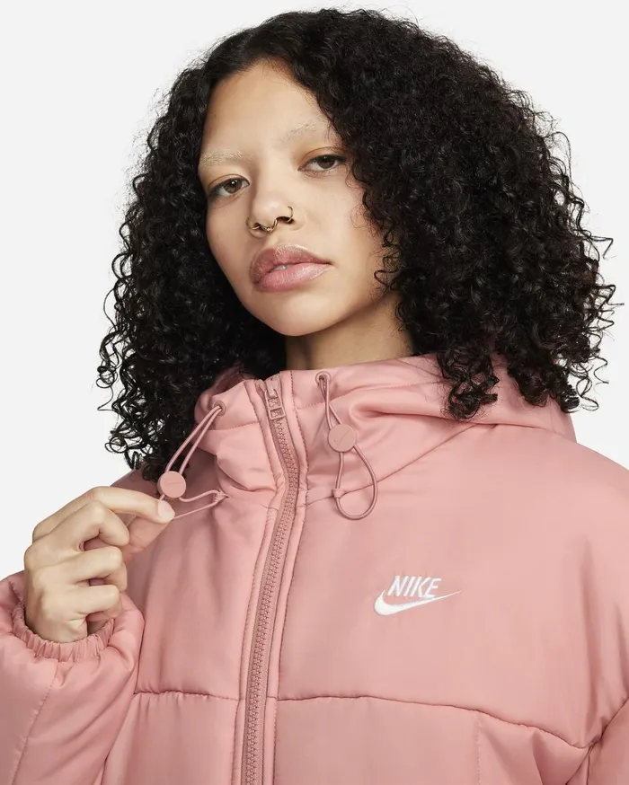 All Clothing Women Nike Sportswear Classic Puffer Red Stardustwhite