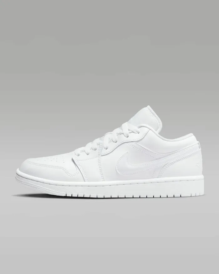 All Shoes Women Nike Air Jordan 1 Low Whitewhitewhite