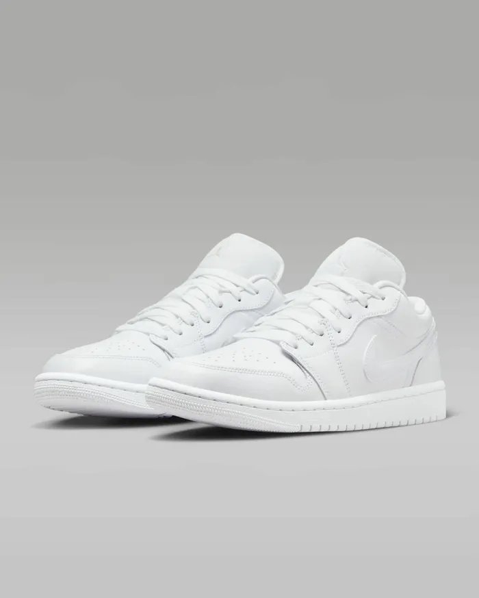 All Shoes Women Nike Air Jordan 1 Low Whitewhitewhite