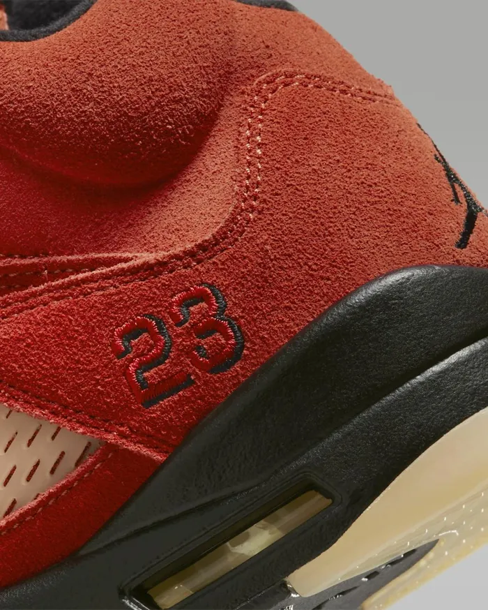 All Shoes Women Nike Air Jordan 5 Retro Martian Sunrisefire Redmuslinblack