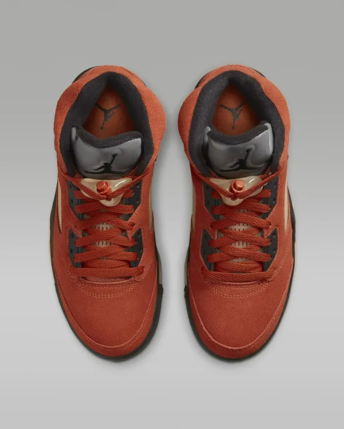 All Shoes Women Nike Air Jordan 5 Retro Martian Sunrisefire Redmuslinblack