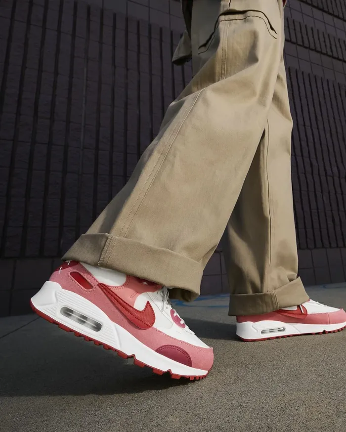 All Shoes Women Nike Air Max 90 Futura Red Stardustsummit Whitecampfire Orangerugged Orange