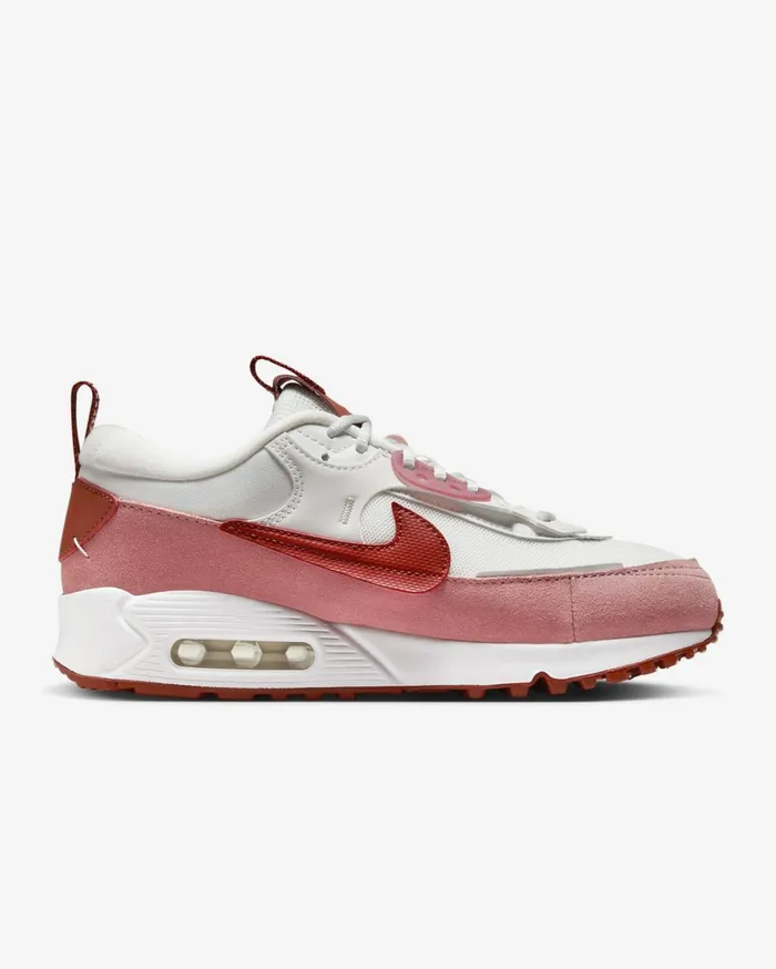 All Shoes Women Nike Air Max 90 Futura Red Stardustsummit Whitecampfire Orangerugged Orange