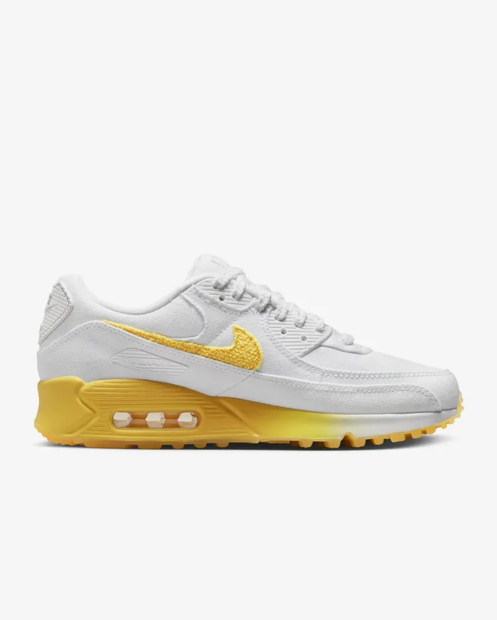 All Shoes Women Nike Air Max 90 SE Whitealabastersailcitron Pulse