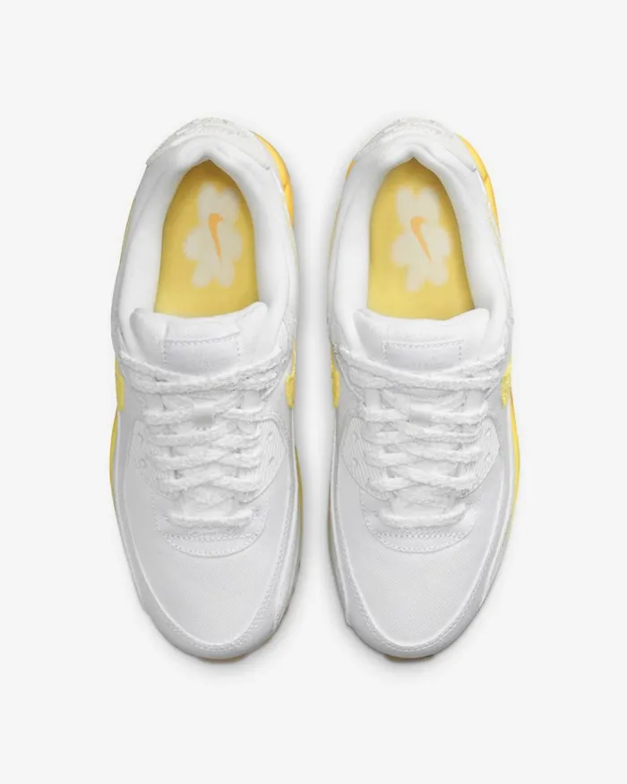 All Shoes Women Nike Air Max 90 SE Whitealabastersailcitron Pulse