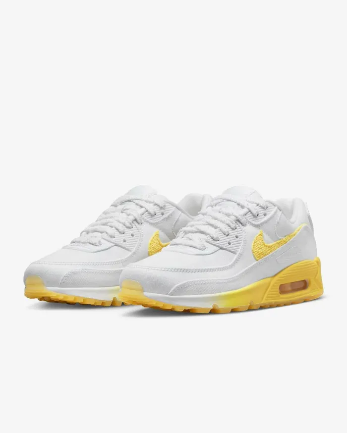 All Shoes Women Nike Air Max 90 SE Whitealabastersailcitron Pulse