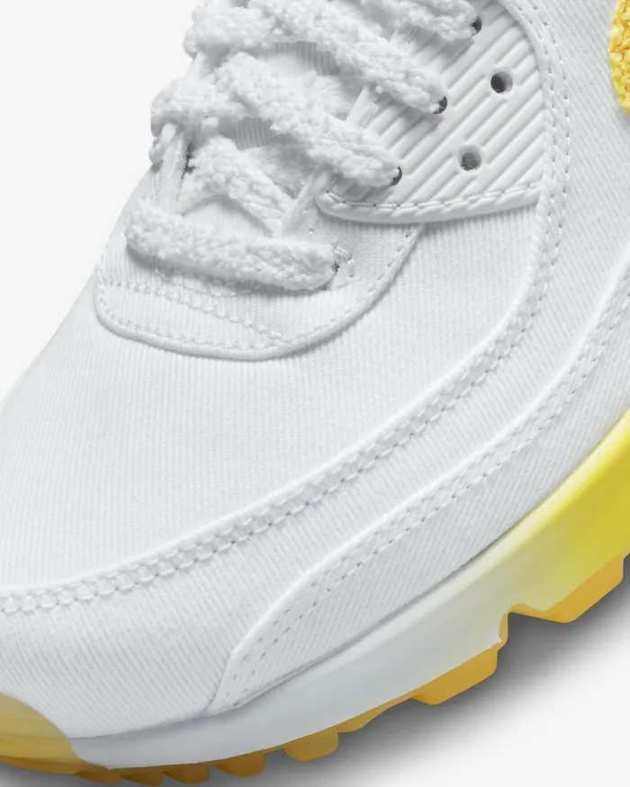 All Shoes Women Nike Air Max 90 SE Whitealabastersailcitron Pulse