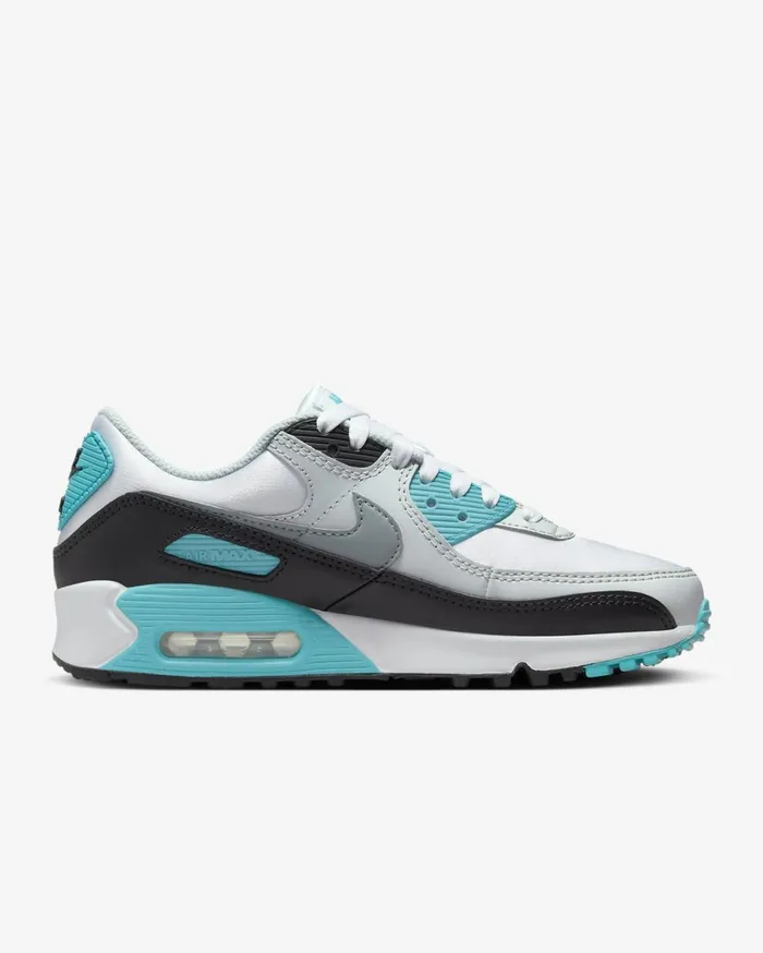 All Shoes Women Nike Air Max 90 Whiteteal Nebulablackcool Grey