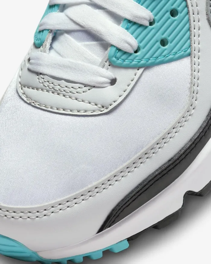 All Shoes Women Nike Air Max 90 Whiteteal Nebulablackcool Grey