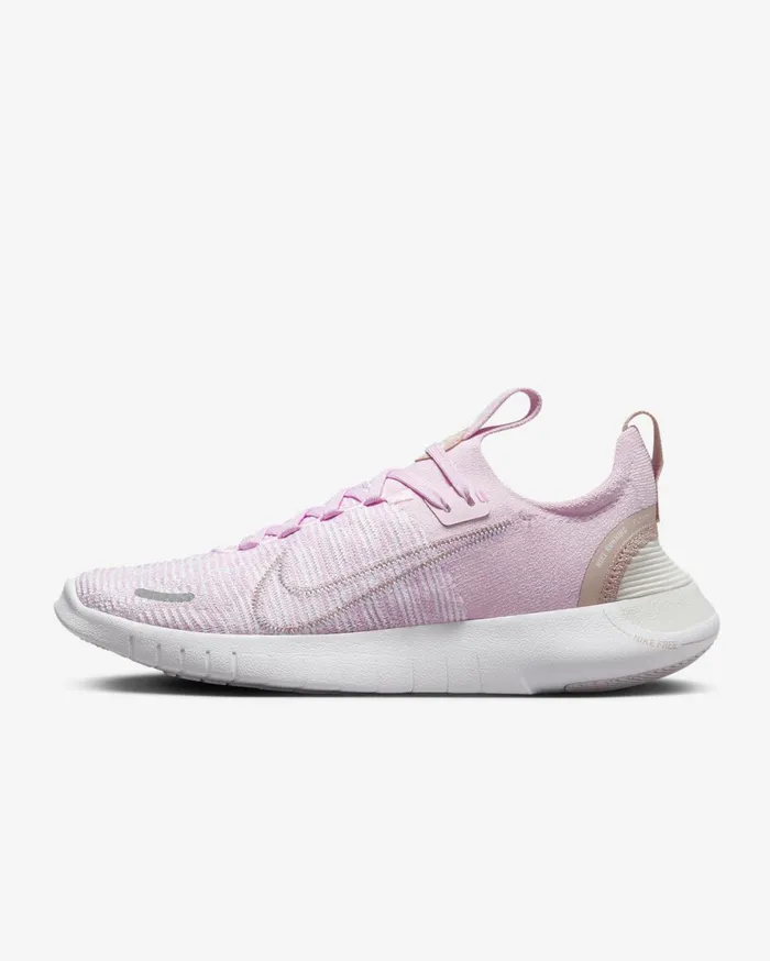 All Shoes Women Nike Free RN NN Pink Foampink Oxfordplatinum Tintwhite