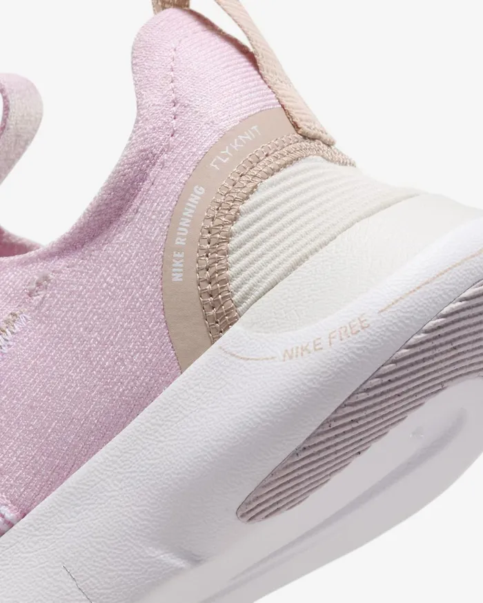 All Shoes Women Nike Free RN NN Pink Foampink Oxfordplatinum Tintwhite