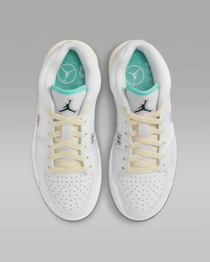 All Shoes Women Nike Jordan Stadium 90 Whitewhiteblue Tintrush Fuchsia