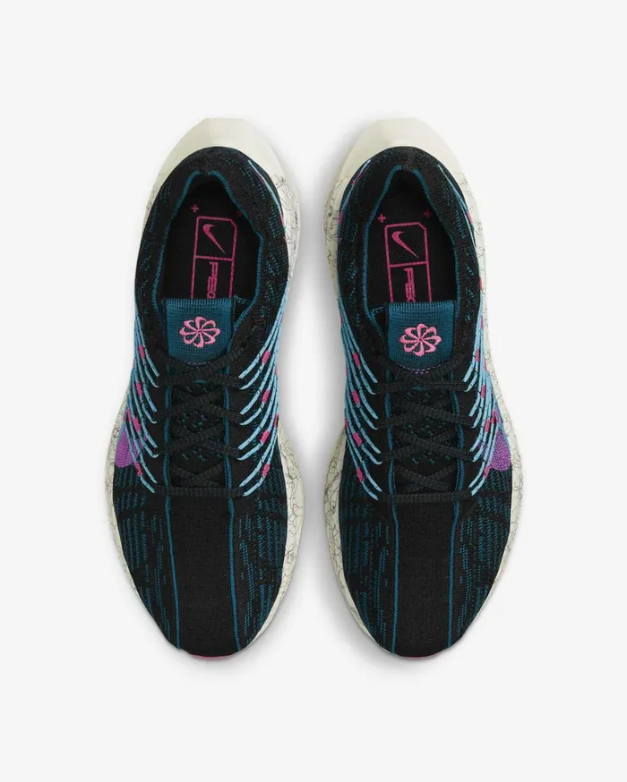 All Shoes Women Nike Pegasus Turbo Next Nature SE Blackgreen Abysshyper Pinkfuchsia Dream
