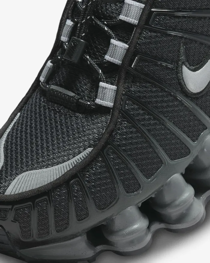 All Shoes Women Nike Shox TL Blackiron Greyhigh Voltagemetallic Silver