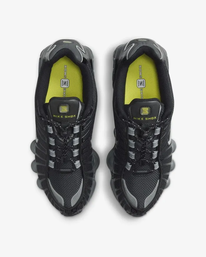 All Shoes Women Nike Shox TL Blackiron Greyhigh Voltagemetallic Silver
