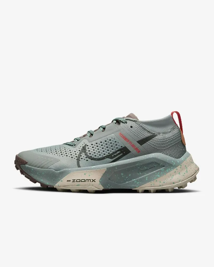 All Shoes Women Nike Zegama Mica Greenplum Eclipseamber Brownsequoia