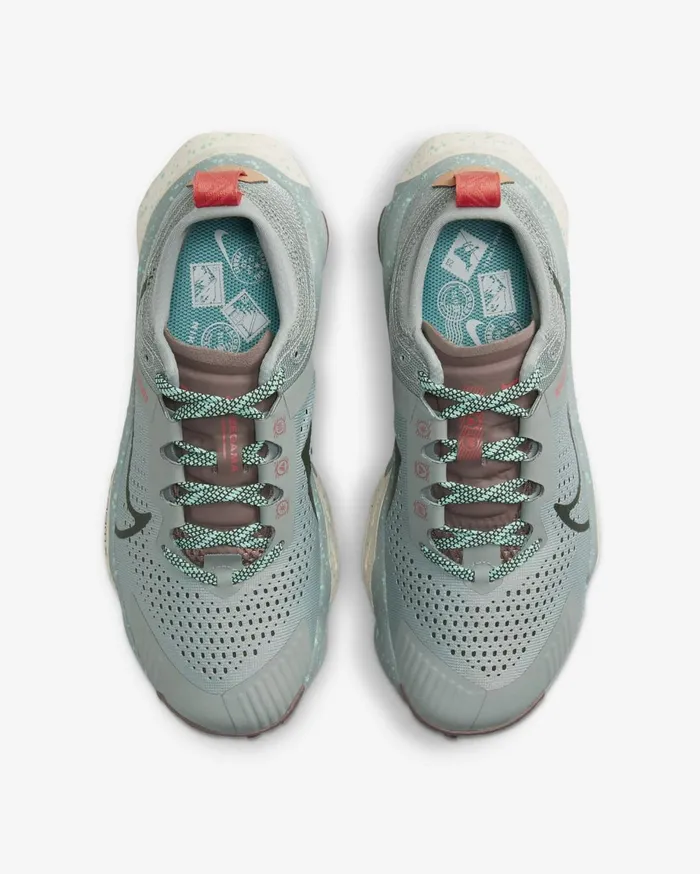 All Shoes Women Nike Zegama Mica Greenplum Eclipseamber Brownsequoia