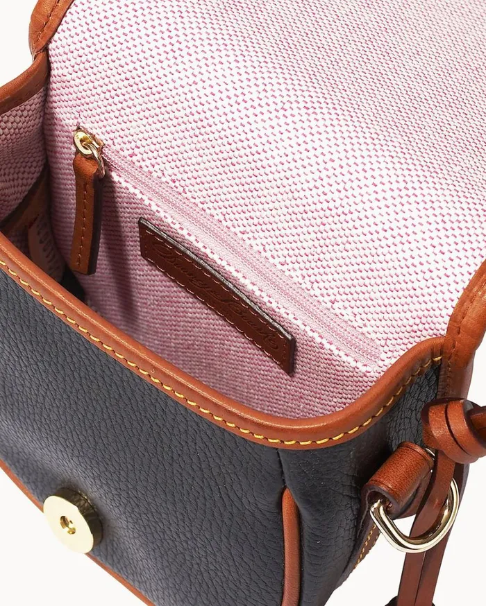 All Weather Leather 2 Duck Bag Black Women Dooney and Bourke Crossbodies All Weather Leather 2 Duck Bag Black Women Dooney and Bourke Crossbodies