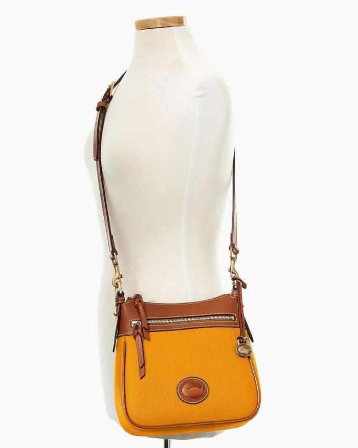 All Weather Leather 30 Zip Top Crossbody 23 Chamois Women Dooney and Bourke Crossbodies All Weather Leather 30 Zip Top Crossbody 23 Chamois Women Dooney and Bourke Crossbodies