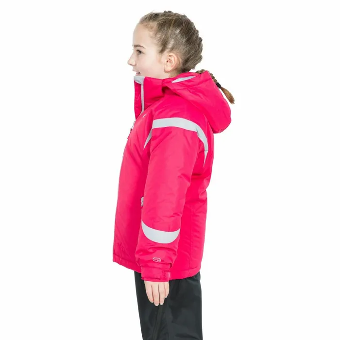 Avast Girls039 Ski Jacket Raspberry Kids Trespass Ski Jackets