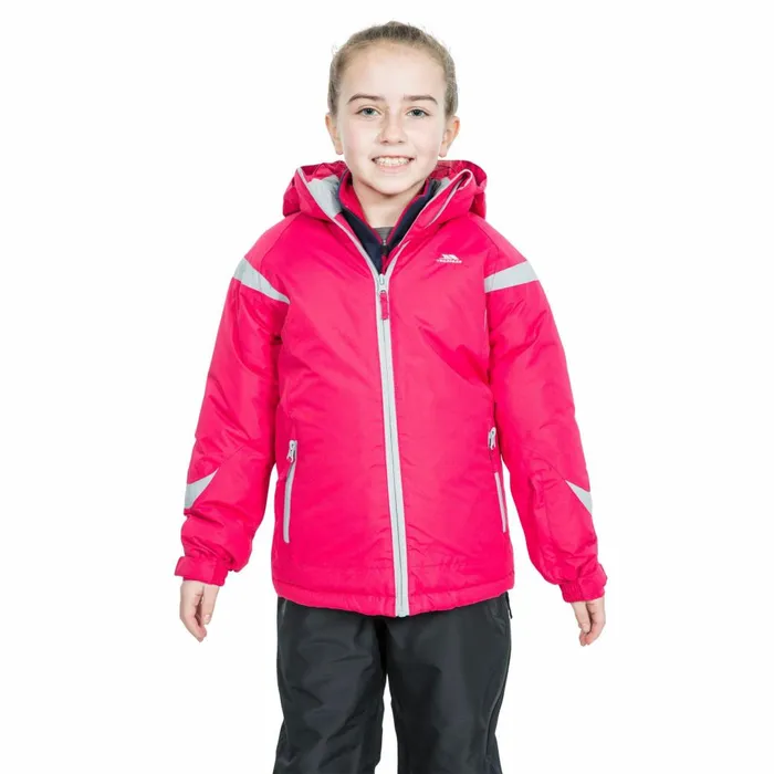 Avast Girls039 Ski Jacket Raspberry Kids Trespass Ski Jackets